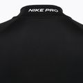 Uomo Nike Pro Dri-Fit Mock-Neck manica lunga da allenamento nero/bianco 9