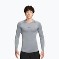 Maglia a manica lunga da allenamento uomo Nike Pro Dri-Fit Tight Fitness smoke grey/black