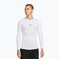 Longsleeve treningowy męski Nike Pro Dri-Fit Tight Fitness white/black