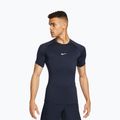 Maglia training da uomo Nike Pro Dri-Fit Tight SS Fitness obsidian/white