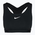 Reggiseno da allenamento Nike Swoosh Medium Support nero/bianco