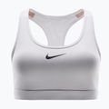 Reggiseno sportivo Nike Swoosh Medium Support white/stone mauve/black 6