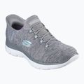 SKECHERS scarpe da donna Summits Dazzling Haze grigio/menta 8
