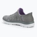 SKECHERS scarpe da donna Summits Dazzling Haze grigio/menta 3