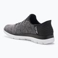 Scarpe SKECHERS Summits Dazzling Haze nero/bianco da donna 3