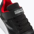 SKECHERS Go Run Elevate scarpe da bambino nero/rosso 8