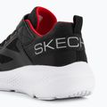 SKECHERS Go Run Elevate scarpe da bambino nero/rosso 9