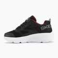 SKECHERS Go Run Elevate scarpe da bambino nero/rosso 10