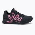 SKECHERS scarpe da donna Uno Dripping In Love nero/rosa 2