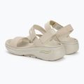 SKECHERS Go Walk Arch Fit Sandal Donna beige lucido 3
