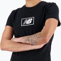 Maglia di cotone New Balance Essentials da donna, nero 3