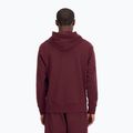 Felpa New Balance Athletics Remastered Graphic French Terry da uomo, bordeaux 2