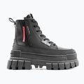 Palladium Revolt Boot Zip Lth donna nero/nero 2