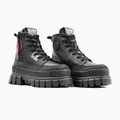 Palladium Revolt Boot Zip Lth donna nero/nero 5