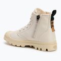 Palladium Pampa Hi Re-Vegan LTH scarpe bianche a stelle e strisce 3