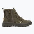 Palladium Pampa Detroit Zip stivali da notte oliva 2