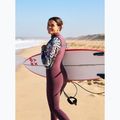 Muta per nuoto da donna ROXY 4/3 mm Swell Natural Front Zip black multi 7