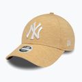 Cappello da baseball New Era Jersey 9Forty New York Yankees donna beige chiaro 2