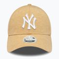 Cappello da baseball New Era Jersey 9Forty New York Yankees donna beige chiaro 3