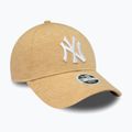 Cappello da baseball New Era Jersey 9Forty New York Yankees donna beige chiaro