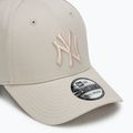 Cappello da baseball New Era League Essential 39Thirty New York Yankees beige chiaro 3