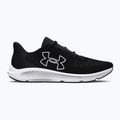 Under Armour Charged Pursuit 3 Big Logo nero/nero/bianco scarpe da corsa da uomo 8