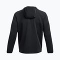 Giacca da allenamento Under Armour Essential Swacket nera/grigia da uomo 10