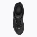 Scarpe da corsa Under Armour Hovr Infinite 5 nero/bianco/metallico gun metal uomo 7