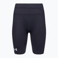 Pantaloncini da allenamento Under Armour Train Seamless da donna nero/bianco 5