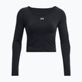 Under Armour Train Seamless nero/bianco, manica lunga da allenamento per donne 4