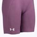 Pantaloncini da allenamento Under Armour Train Seamless da donna, viola scuro/bianco 7