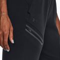 Pantaloni Under Armour Unstoppable Fleece Jogger donna nero/nero 4