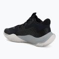 Under Armour Grade School Jet '23 nero/grigio/bianco scarpe da basket per bambini 3