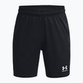 Pantaloncini da calcio da bambino Under Armour Challenger Knit nero/bianco