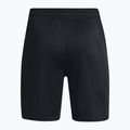 Pantaloncini da calcio da bambino Under Armour Challenger Knit nero/bianco 2