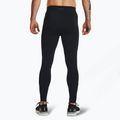 Leggings da corsa Under Armour Qualifier Elite da uomo nero/acciaio/riflettente 3