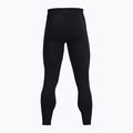 Leggings da corsa Under Armour Qualifier Elite da uomo nero/acciaio/riflettente 7