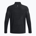 Uomo Under Armour Seamless Stride 1/4 Zip nero/riflettente manica lunga da running 5