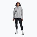 Felpa donna Under Armour Icon Fleece Hoodie mod gray light heather/white 2