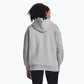Felpa donna Under Armour Icon Fleece Hoodie mod gray light heather/white 3