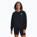 Felpa Under Armour donna Icon Fleece Crew nero/bianco