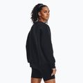 Felpa Under Armour donna Icon Fleece Crew nero/bianco 3