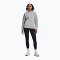 Felpa donna Under Armour Rival Fleece Crew mod gray light heather/white 2