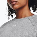 Felpa donna Under Armour Rival Fleece Crew mod gray light heather/white 4