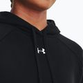 Felpa donna Under Armour Rival Fleece Hoodie nero/bianco 4