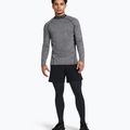 Leggings da allenamento Under Armour ColdGear Twist nero/grigio campo da calcio da uomo 2