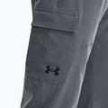 Pantaloni Under Armour Stretch Woven Cargo da uomo grigio pece/nero 4