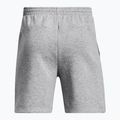 Pantaloncini da allenamento da uomo Under Armour Unstoppable Fleece mod gray/black 6