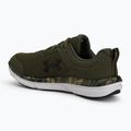 Under Armour Charged Assert 10 Camo marine scarpe da corsa da uomo verde/marino da verde/nero 3