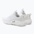 Scarpe da allenamento da donna Under Armour W Dynamic Select bianco/bianco clay/verde metallico grit 3